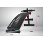 Powertrain Inclined Sit up bench with Resistance bands thumbnail 6