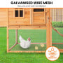 Furtastic Large Chicken Coop & Rabbit Hutch With Ramp thumbnail 5