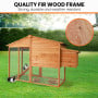 Furtastic Large Chicken Coop & Rabbit Hutch With Ramp thumbnail 6