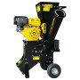 Ducar 601C 15HP Wood Chipper Key Start Shredder Mulcher Grinder Yellow Black thumbnail 1