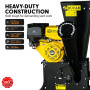 Ducar 601C 15HP Wood Chipper Key Start Shredder Mulcher Grinder Yellow Black thumbnail 5