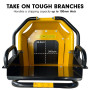 Ducar 70P 3600 RPM Wood Chipper with E-Start Shredder Mulcher Grinder Yellow Black thumbnail 6