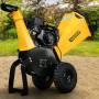 Ducar 70P 3600 RPM Wood Chipper with E-Start Shredder Mulcher Grinder Yellow Black thumbnail 8