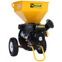 Ducar 7HP Wood Chipper Shredder Mulcher Grinder Petrol Yellow Black thumbnail 1