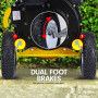 Ducar 7HP Wood Chipper Shredder Mulcher Grinder Petrol Yellow Black thumbnail 6