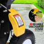 Ducar 7HP Wood Chipper Shredder Mulcher Grinder Petrol Yellow Black thumbnail 9
