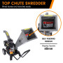Ducar 7HP Wood Chipper Shredder Mulcher Grinder Petrol Silver thumbnail 5
