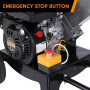 Ducar 7HP Wood Chipper Shredder Mulcher Grinder Petrol Silver thumbnail 9
