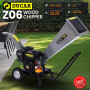 Ducar 7HP Wood Chipper Shredder Mulcher Grinder Petrol Silver thumbnail 13