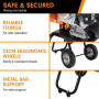Ducar 7HP Wood Chipper Shredder Mulcher Grinder Petrol Orange thumbnail 6