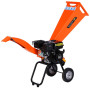 Ducar 7HP Wood Chipper Shredder Mulcher Grinder Petrol Orange thumbnail 3