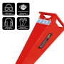 Ducar 7HP Wood Chipper Shredder Mulcher Grinder Petrol Red thumbnail 12