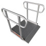 Kartrite 3ft Aluminium Wheelchair Ramp w/ Handrails 380kg Capacity 93.5cm Width thumbnail 1