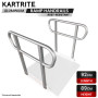 Kartrite Aluminium Safety Handrails for Kartrite 3ft Wheelchair Ramp thumbnail 4