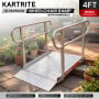 Kartrite 4ft Aluminium Wheelchair Ramp w/ Handrails 380kg Capacity 93.5cm Width thumbnail 12
