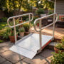Kartrite 4ft Aluminium Wheelchair Ramp w/ Handrails 380kg Capacity 93.5cm Width thumbnail 11