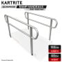 Kartrite Aluminium Safety Handrails for Kartrite 5ft Wheelchair Ramp thumbnail 3