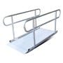 Kartrite 6ft Aluminium Wheelchair Ramp with Handrails 386kg Capacity 72cm Width thumbnail 1