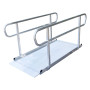 Kartrite 6ft Aluminium Wheelchair Ramp with Handrails 386kg Capacity 72cm Width thumbnail 3