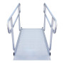 Kartrite 6ft Aluminium Wheelchair Ramp with Handrails 386kg Capacity 72cm Width thumbnail 6