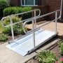 Kartrite 6ft Aluminium Wheelchair Ramp with Handrails 386kg Capacity 72cm Width thumbnail 11