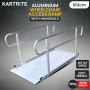 Kartrite 6ft Portable Aluminium Mobility Threshold Access Wheelchair Ramp w/ Handrails thumbnail 13