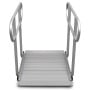 Kartrite 8ft Aluminium Wheelchair Ramp w/ Handrails 380kg Capacity 72cm Width thumbnail 5