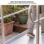 Kartrite 8ft Aluminium Wheelchair Ramp with Handrails 380kg Heavy Duty Non-Slip Mobility Scooter Ramp 93cm Wide thumbnail 9