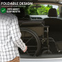 Orthonica 24in Foldable Steel Wheelchair - Black thumbnail 9