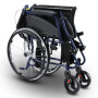 Orthonica 20In Self Propelled Foldable Steel Wheelchair Lightweight & Portable thumbnail 4