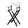 Sarantino Tall Directors Chair - White thumbnail 1