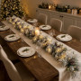 Christabelle 2.74m Alpine Snow Christmas Garland Pre Lit Multi Function LED Timer Flocked Pine Cones thumbnail 15