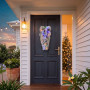 Christabelle 90cm Alpine Snow Christmas Teardrop Pre Lit Multi Function LED Timer Flocked Pine Cones Home thumbnail 8