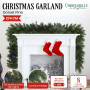Christabelle 2.7m Christmas Garland with LED Lights - Dorset Pine Mantle Decoration Ornament thumbnail 7