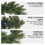 Christabelle 2.7m Christmas Garland with LED Lights - Dorset Pine Mantle Decoration Ornament thumbnail 4