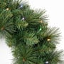 Christabelle 61cm Dorset Pine Christmas Wreath Pre Lit Multi Function LED Battery Operated Front Door Xmas Decoration Home thumbnail 11
