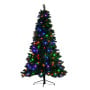 Christabelle 1.8m 6ft Pre-Lit Green Artificial Christmas Tree Dorset Pine 160 Multi-Function LEDs & Metal Stand thumbnail 1