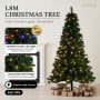 Christabelle 1.8m 6ft Pre-Lit Green Artificial Christmas Tree Dorset Pine 160 Multi-Function LEDs & Metal Stand thumbnail 3