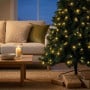 Christabelle 7.5ft 2.3m Dorset Pine Green Pre-Lit Artificial Christmas Tree, 220 Multi-Function LEDs & Metal Stand thumbnail 5