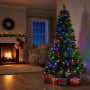 Christabelle 7.5ft 2.3m Dorset Pine Green Pre-Lit Artificial Christmas Tree, 220 Multi-Function LEDs & Metal Stand thumbnail 11