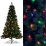 Christabelle 7.5ft 2.3m Dorset Pine Green Pre-Lit Artificial Christmas Tree, 220 Multi-Function LEDs & Metal Stand thumbnail 12
