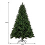 Christabelle 1.8m 6ft Grand Sierra Christmas Tree Pre Lit Multi Function LED Memory Wire Artificial Indoor Xmas Decor thumbnail 6