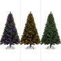 Christabelle 1.8m 6ft Grand Sierra Christmas Tree Pre Lit Multi Function LED Memory Wire Artificial Indoor Xmas Decor thumbnail 10