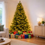 Christabelle 2.7m 9ft Grand Sierra Christmas Tree Pre Lit Multi Function LED Memory Wire Artificial Indoor Xmas Decor thumbnail 13