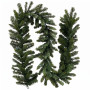 Christabelle 2.74m Highland Pine Christmas Garland Pre Lit Warm White LED Mantel Staircase Xmas Decoration Home thumbnail 1