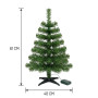 Christabelle 61cm 2ft Highland Pine Christmas Tree Pre Lit Warm White LED Timer Tabletop Artificial Indoor Xmas Decor thumbnail 3