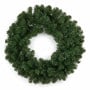 Christabelle 61cm Highland Pine Christmas Wreath Pre Lit Warm White LED Battery Operated Timer Hanging Wall Display Home thumbnail 2