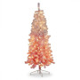 Christabelle 1.8m 6ft Pink Ombre Christmas Tree Pre Lit Warm White LED Foliage Artificial Indoor Xmas Decor Home thumbnail 1