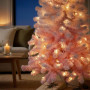 Christabelle 1.8m 6ft Pink Ombre Christmas Tree Pre Lit Warm White LED Foliage Artificial Indoor Xmas Decor Home thumbnail 5
