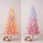 Christabelle 1.8m 6ft Pink Ombre Christmas Tree Pre Lit Warm White LED Foliage Artificial Indoor Xmas Decor Home thumbnail 9